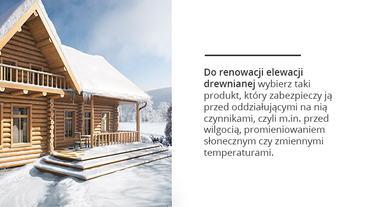 Impregnacja drewnianej elewacji