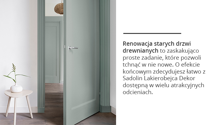 Renowacja drzwi drewnianych